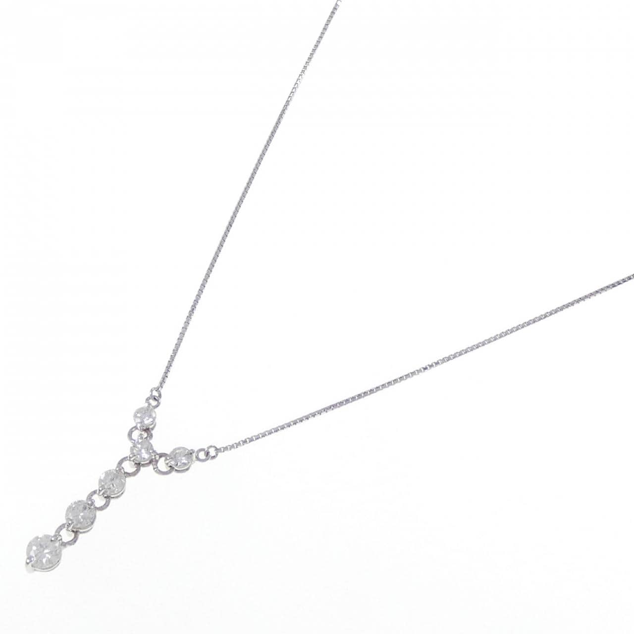 PT850 ダイヤモンド ネックレス 0.71CT