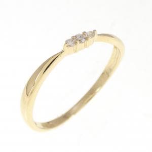 K18YG ダイヤモンド リング 0.03CT