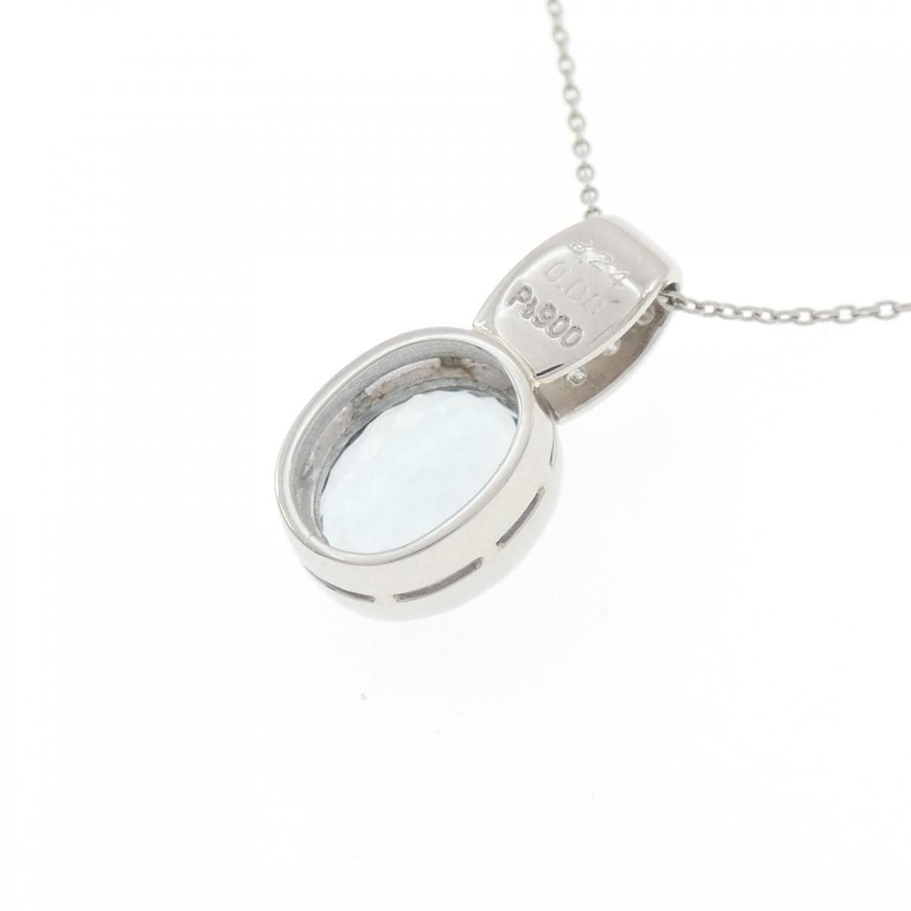 PT900/PT850 アクアマリン ネックレス 3.24CT