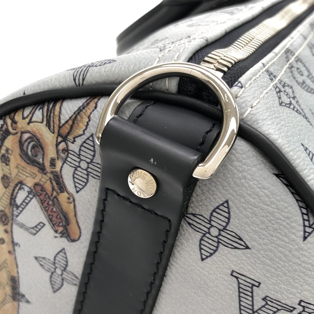 ルイヴィトン モノグラム サバンナ(チャップマン) キーポル バンドリエール 45cm M41449 ボストンバッグ