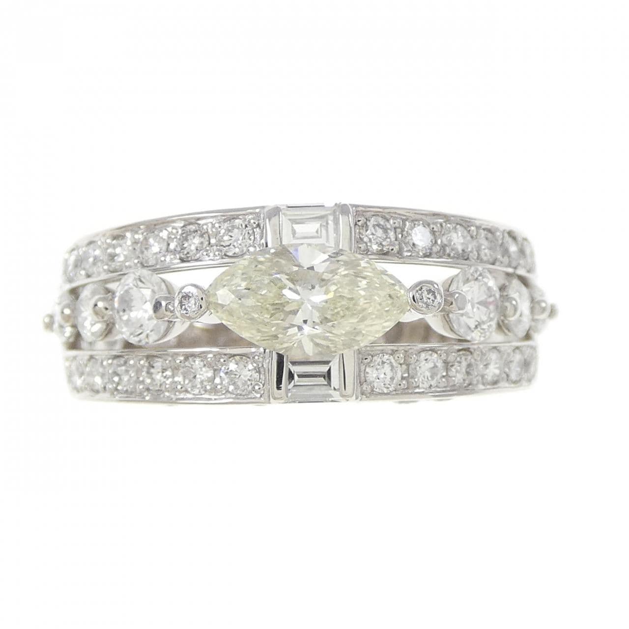 PT900 ダイヤモンド リング 0.577CT