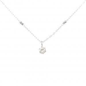 K10WG ダイヤモンド ネックレス 0.15CT