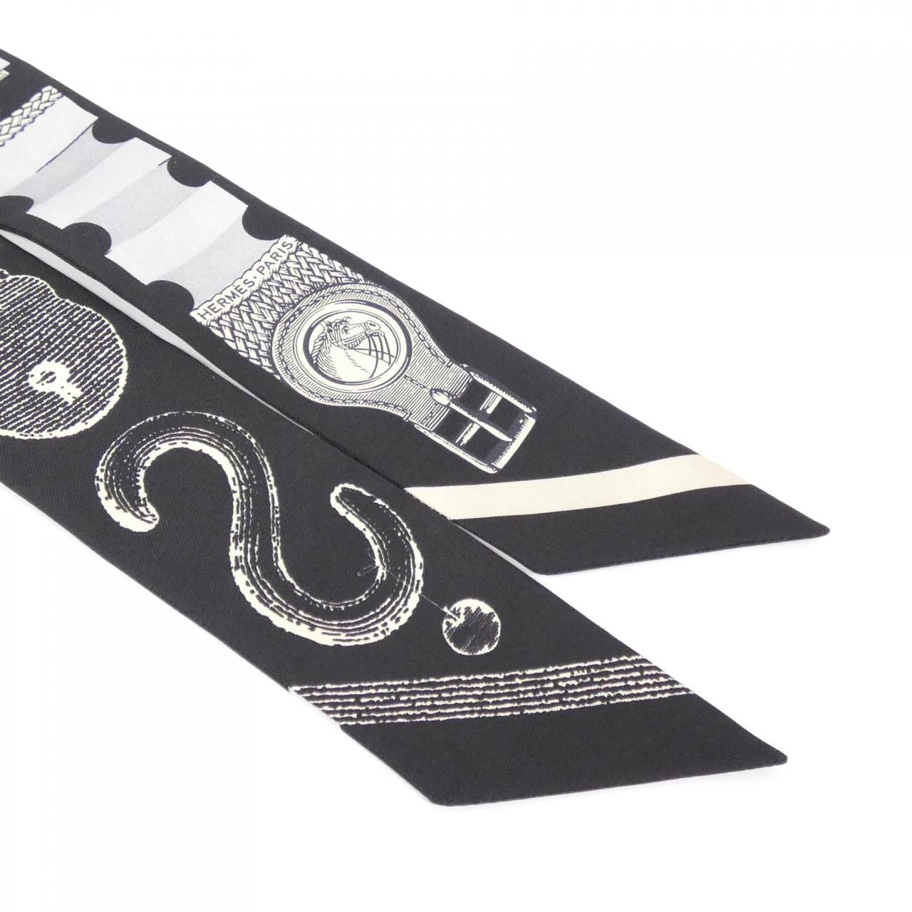 【未使用品】エルメス INVENTAIRE POETIQUE DE BRIDES A BLOC ツイリー 064288S スカーフ