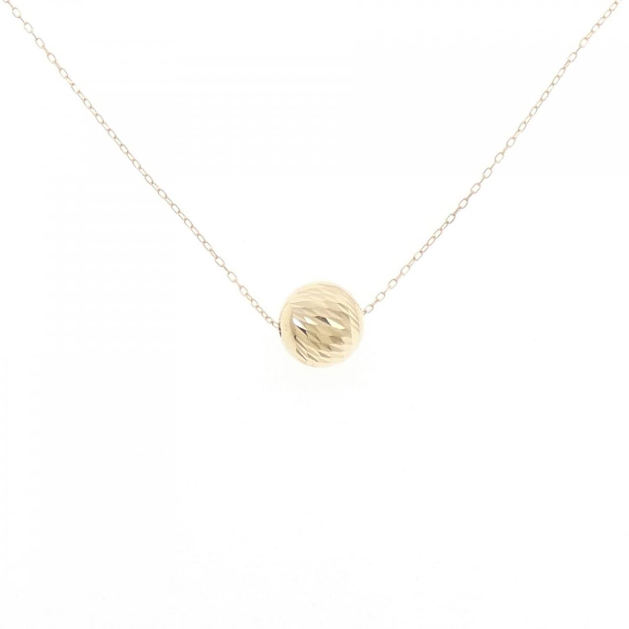 K18YG necklace
