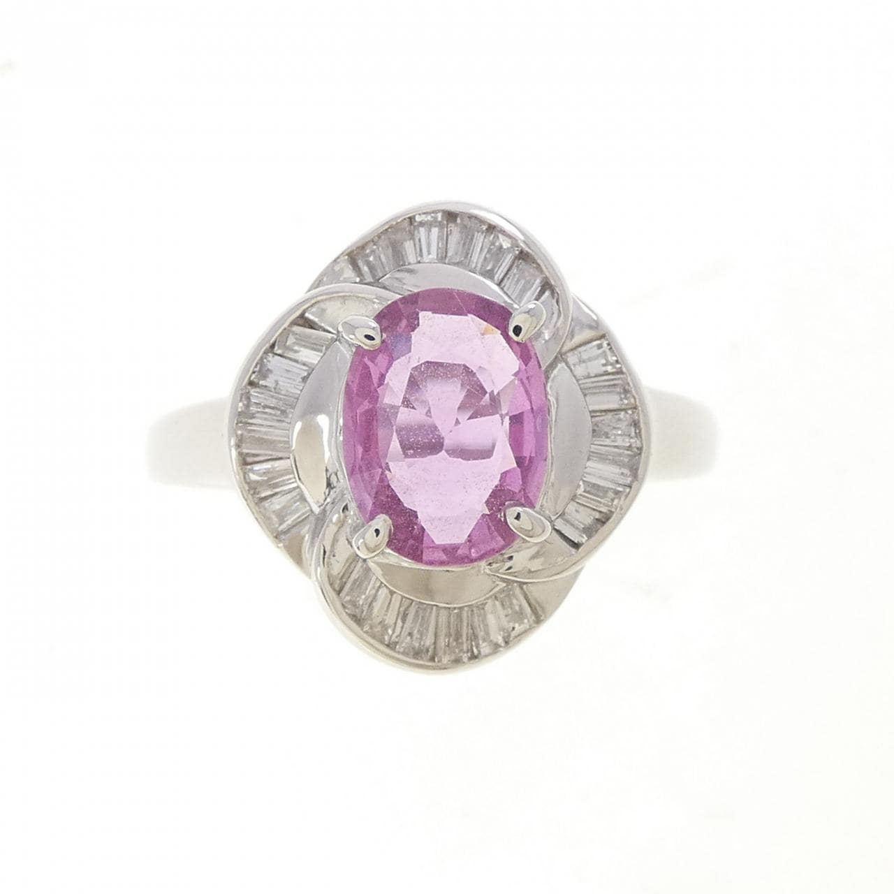 PT900 サファイヤ リング 1.15CT