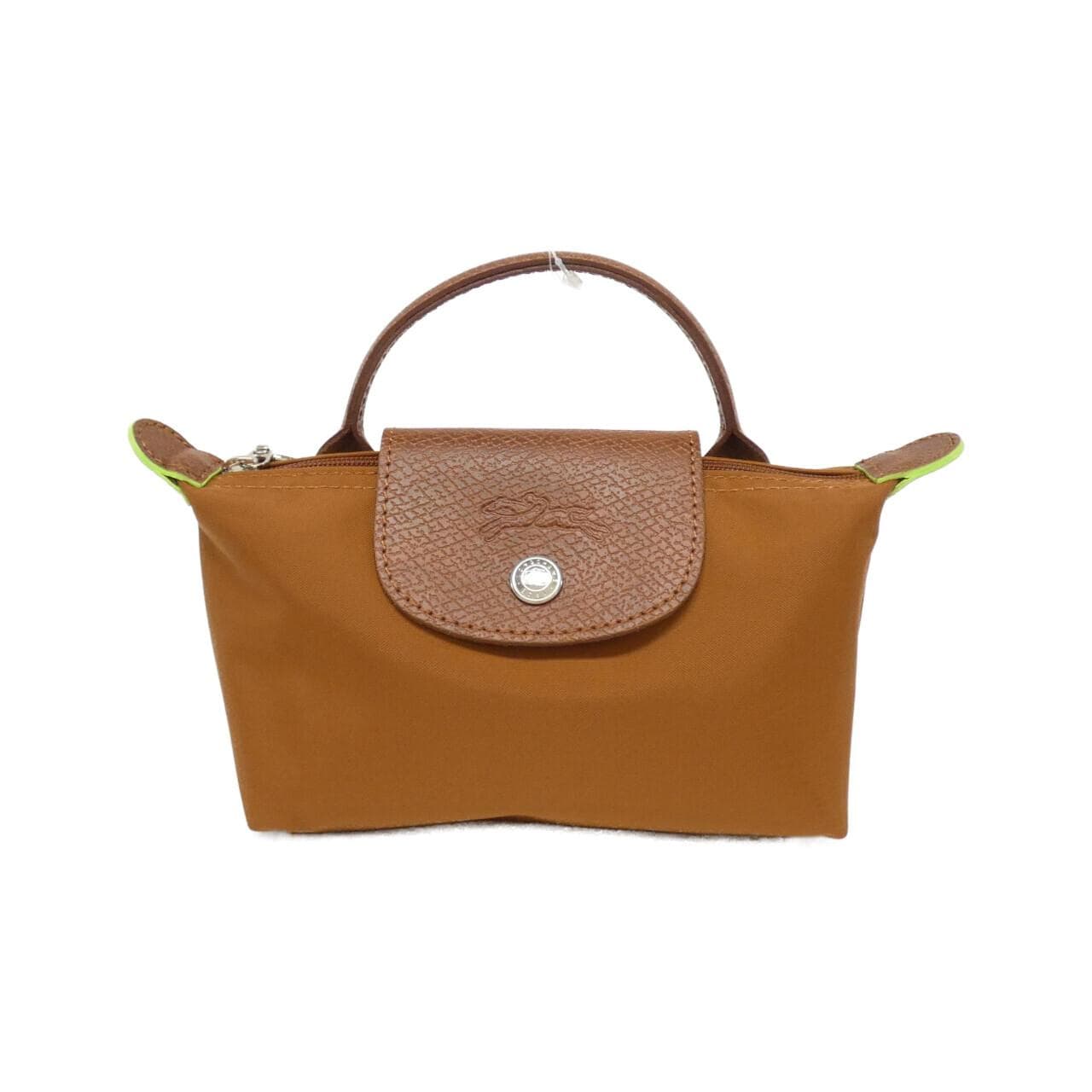 [新品] Longchamp Le Pliage 綠色 34175 919 手拿包