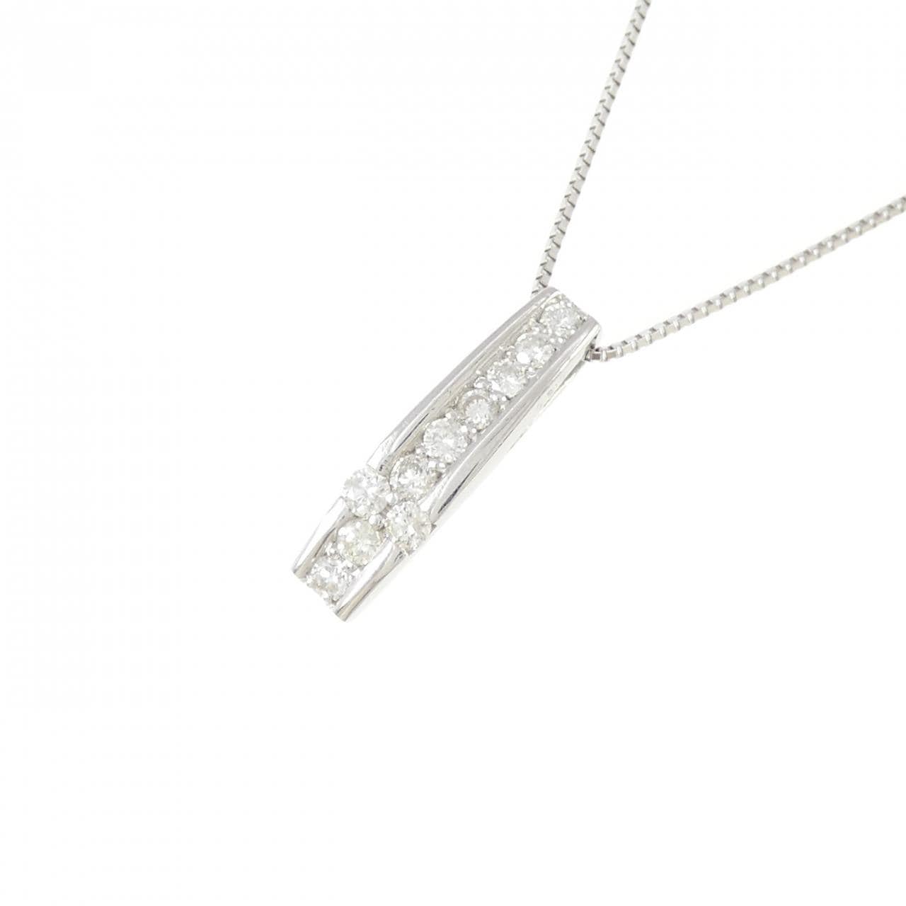 PT900/PT850 Diamond Necklace 0.30CT