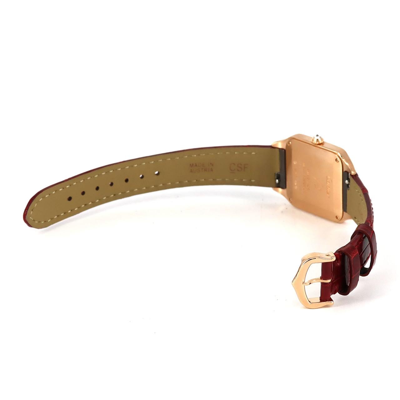 Cartier Santos-Dumont SM PG/D WJSA0017 PG/RG石英
