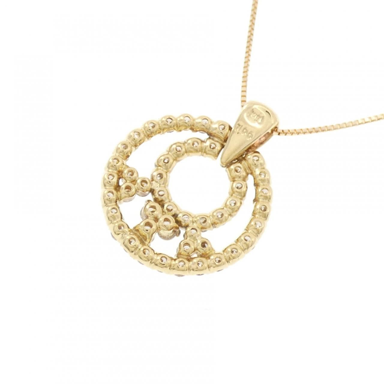 K18YG ダイヤモンド ネックレス 1.00CT