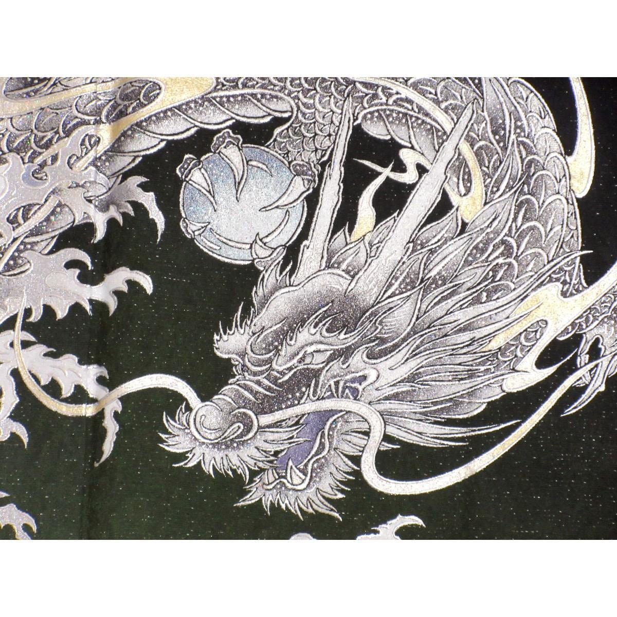 【新品】訪問着　友禅銀彩加工【和田光正】
