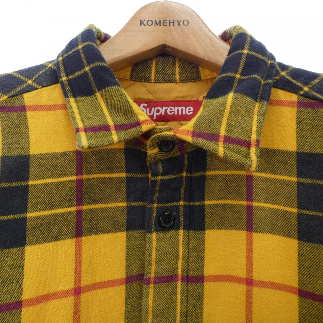 シュプリーム SUPREME Quilted Plaid シャツ
