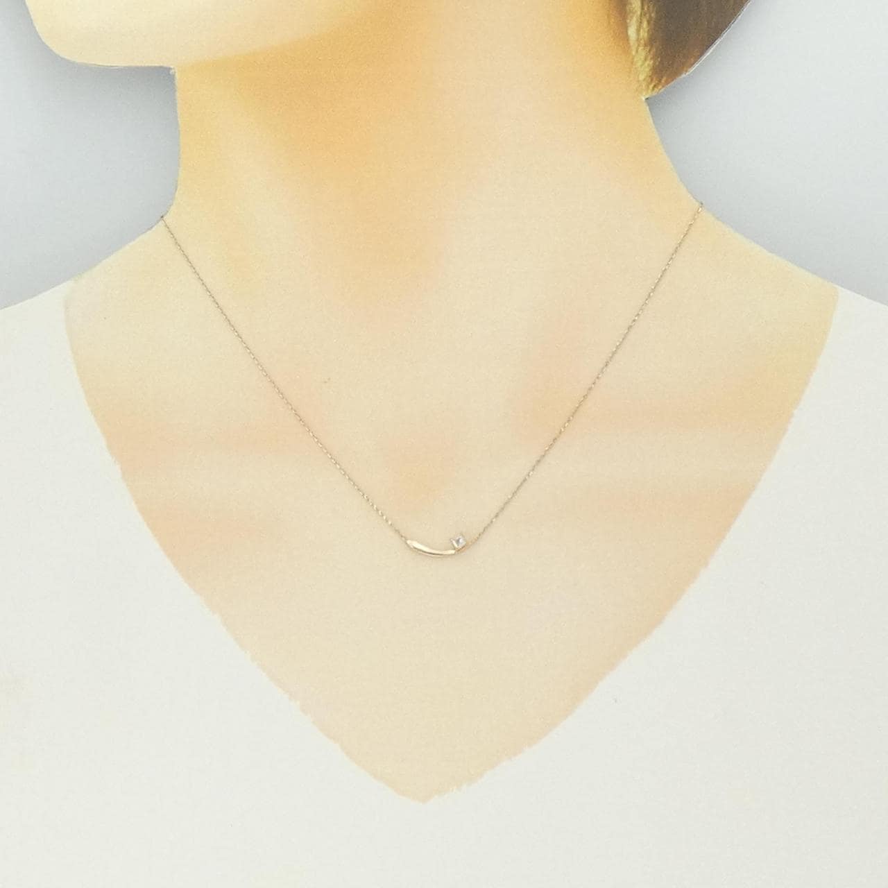 エテ ホワイトトパーズ ネックレス