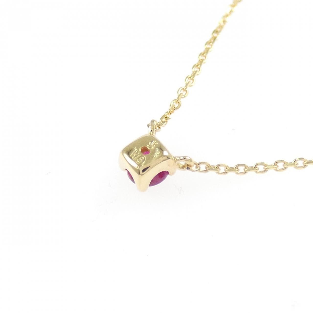 ヴァンドーム ルビー ネックレス