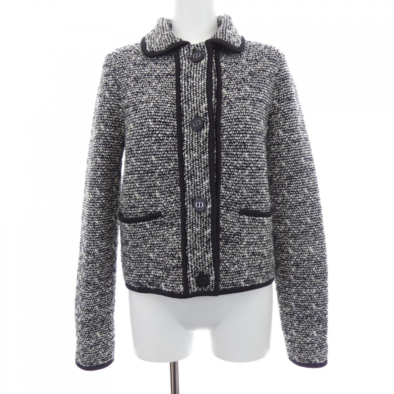 クリスチャンディオール CHRISTIAN DIOR CDシグネチャーボタン 454V12AM328 ジャケット