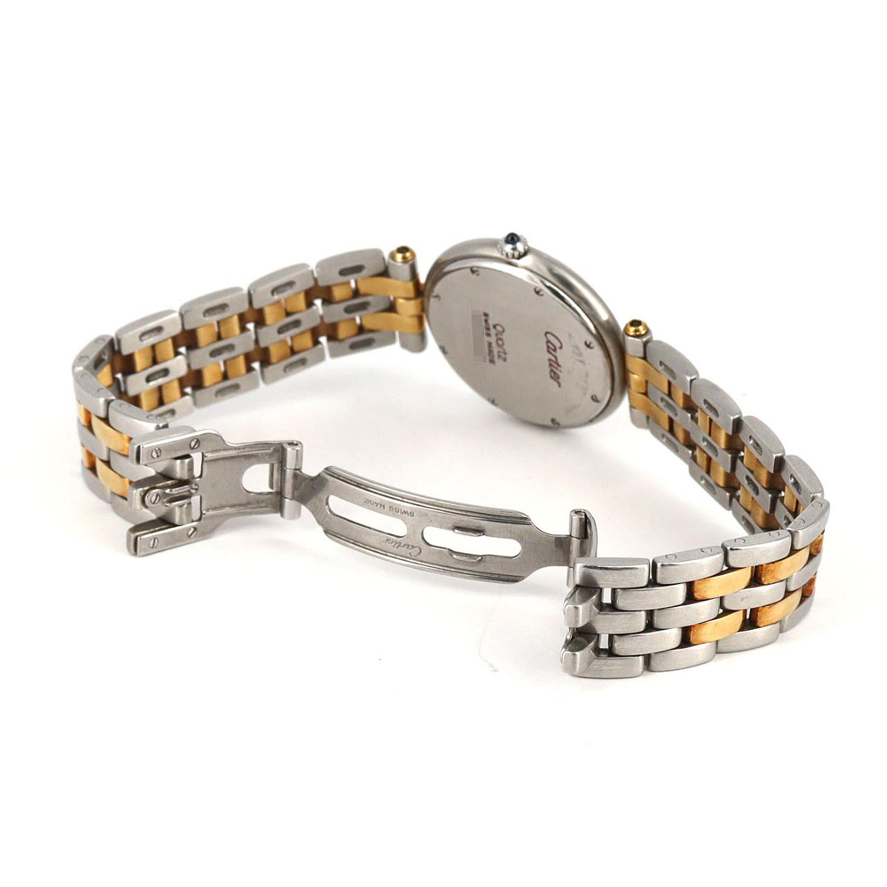 【ノーメンテナンス還元価格】カルティエ パンテールヴァンドームLM 2ROW SSxYG クォーツ