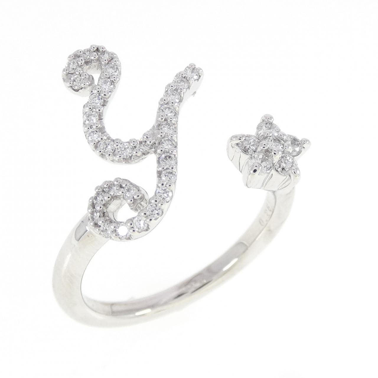 ポンテヴェキオ イニシャル リング 0.26CT