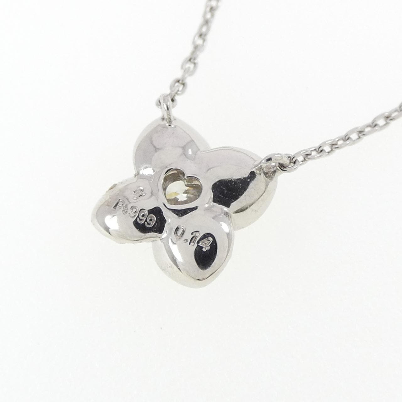 ポンテヴェキオ ダイヤモンド ネックレス 0.14CT