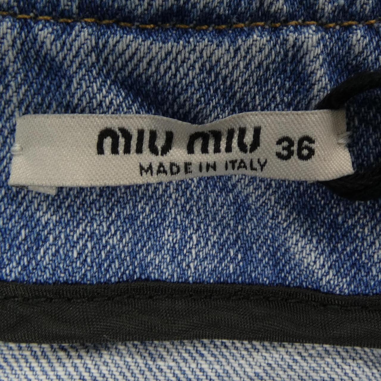 ミュウミュウ MIU MIU GWD157 1UB8 スカート