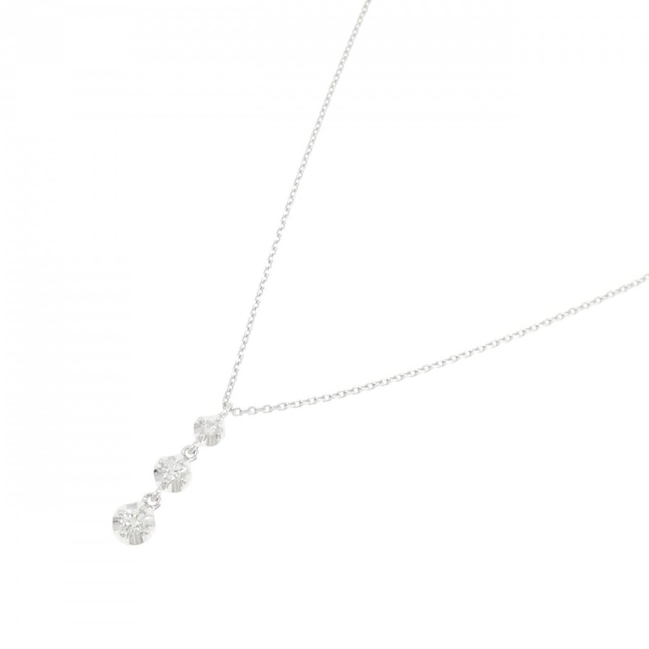 ヴァンドーム ダイヤモンド ネックレス 0.12CT
