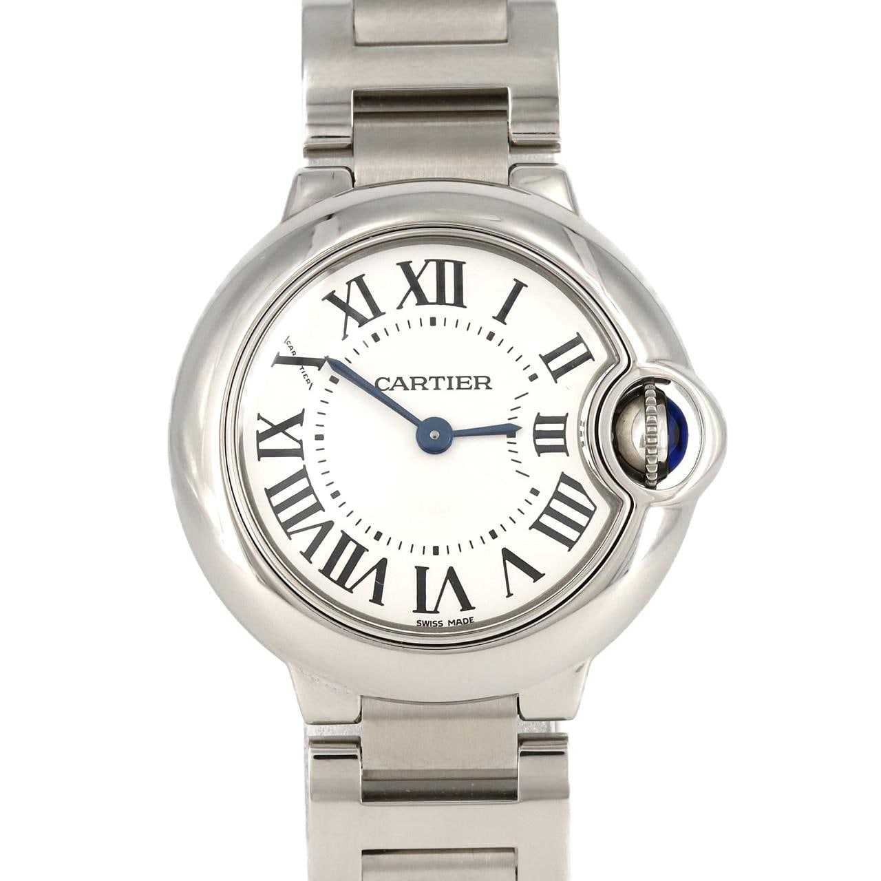 Cartier Ballon Blue SM W69010Z4 SS Quartz