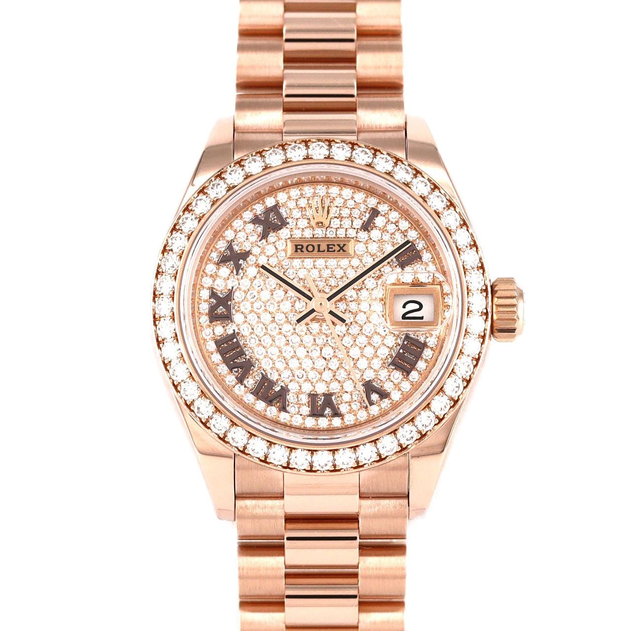 ロレックス デイトジャスト 279135RBR PG・RG 自動巻 ランダム番