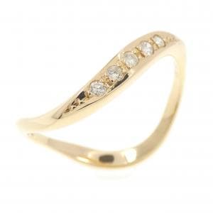 K18PG ダイヤモンド リング 0.05CT