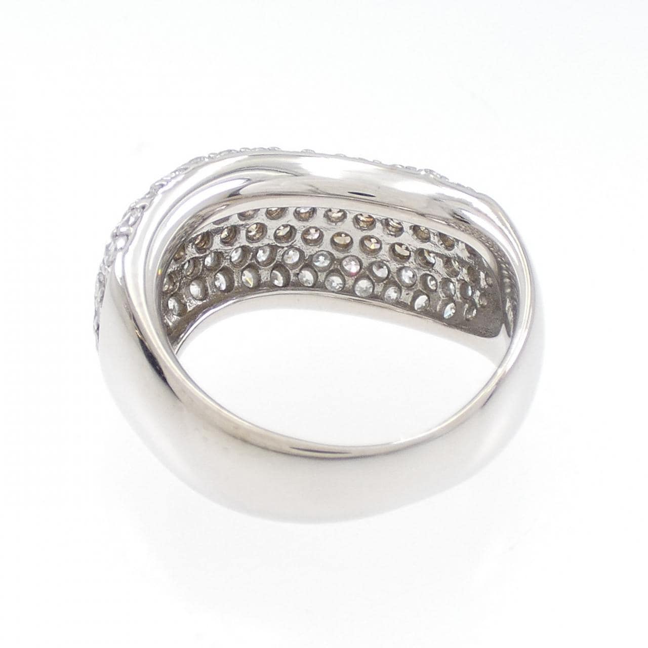 K18WG ダイヤモンド リング 1.29CT