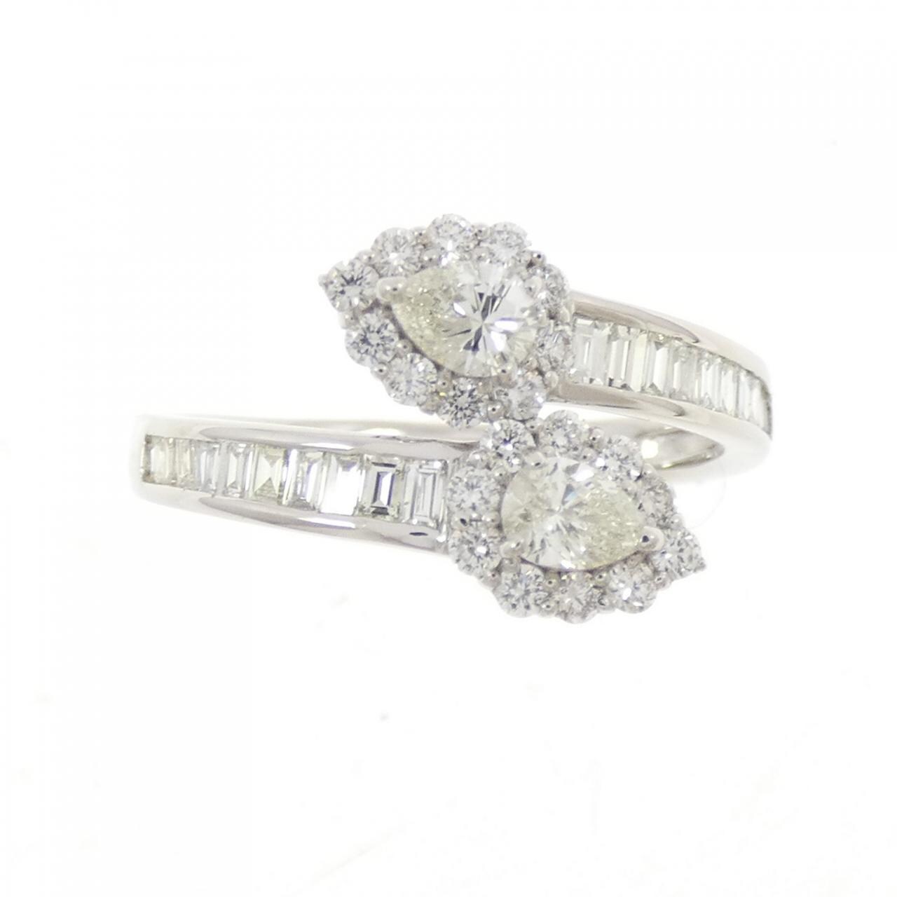 【新品】PT900 ダイヤモンド リング 0.80CT