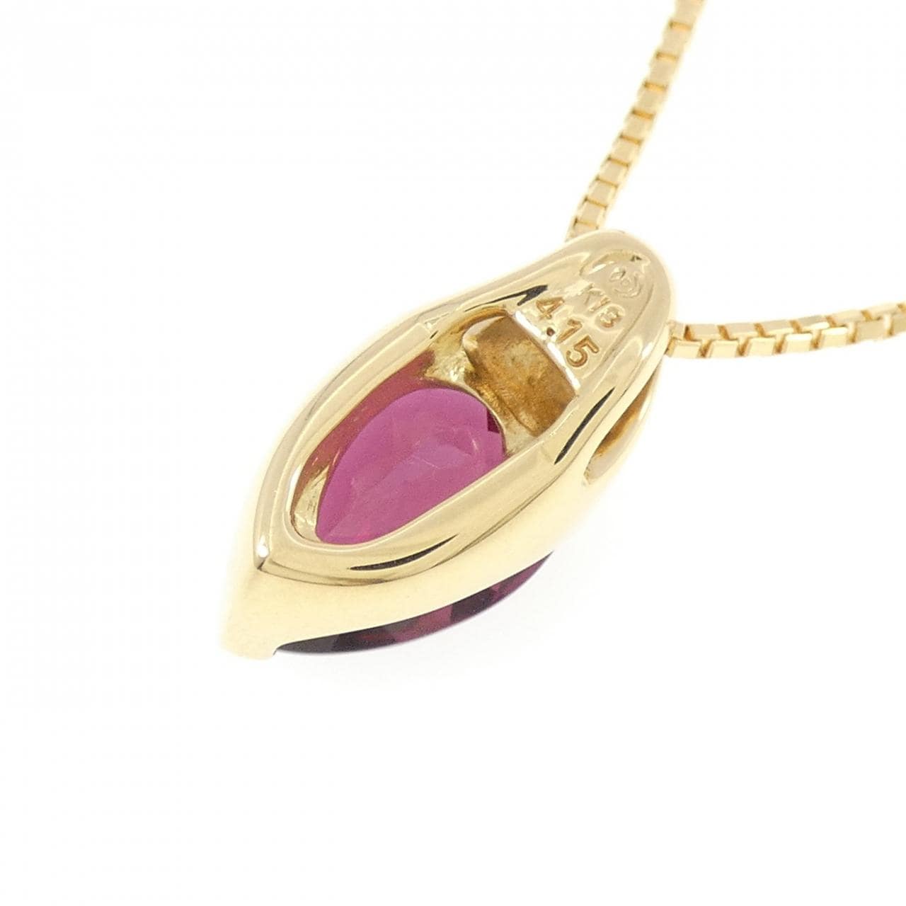 タサキ ガーネット ネックレス 4.15CT