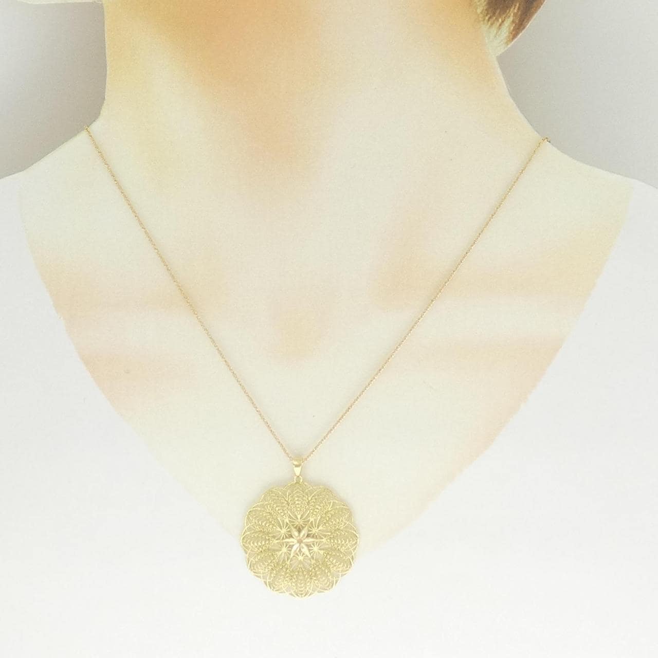 K18YG ネックレス