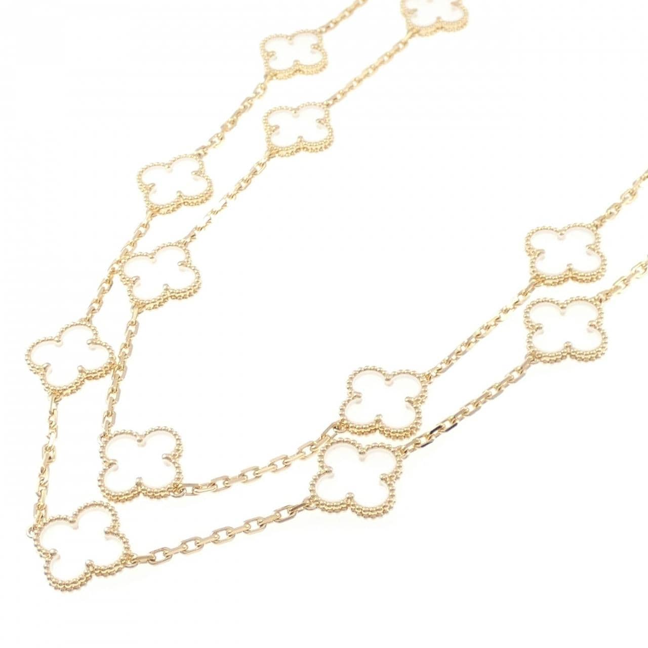 ヴァンクリーフ&アーペル アルハンブラ 20モチーフ ネックレス