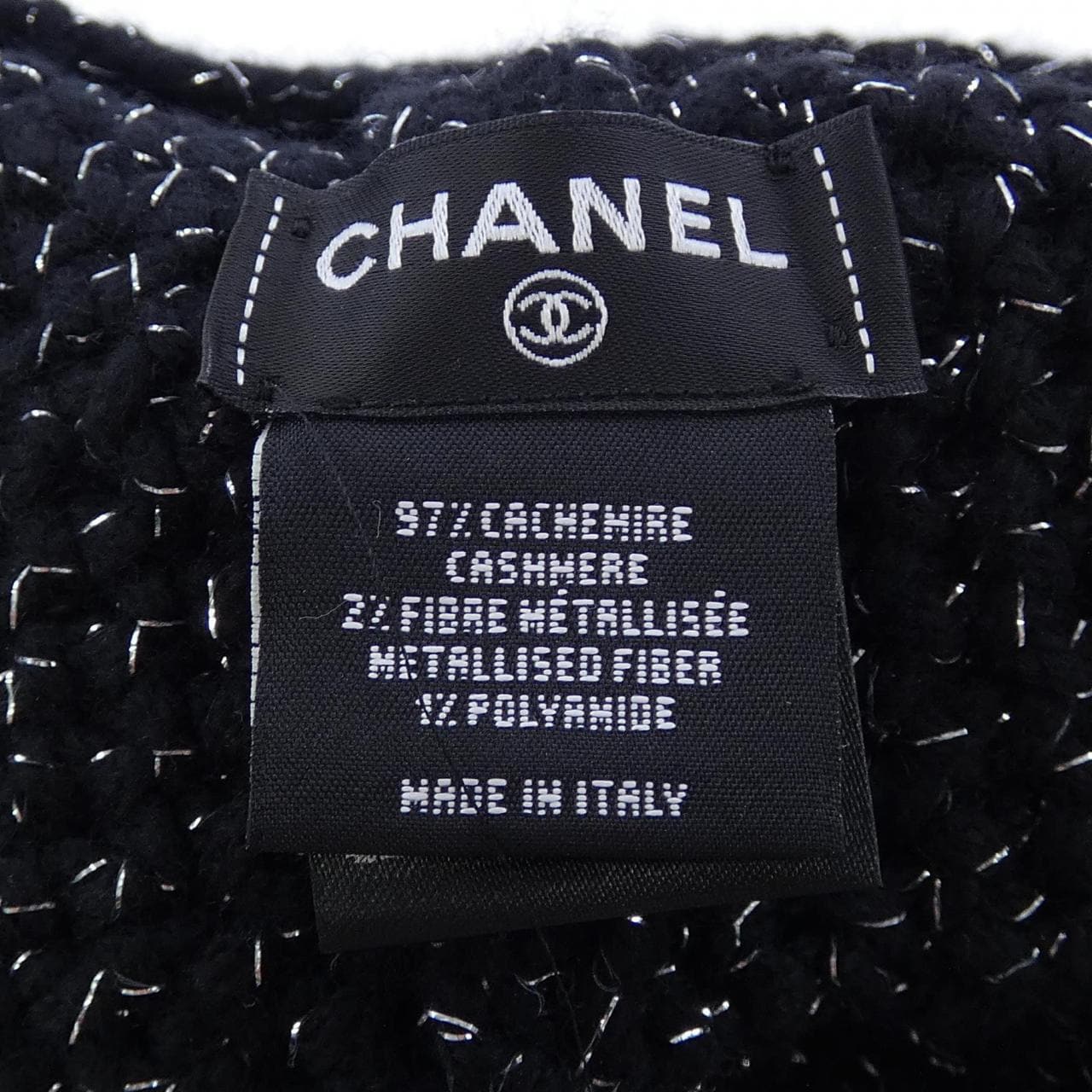 シャネル CHANEL AAB710B23059 ニットキャップ