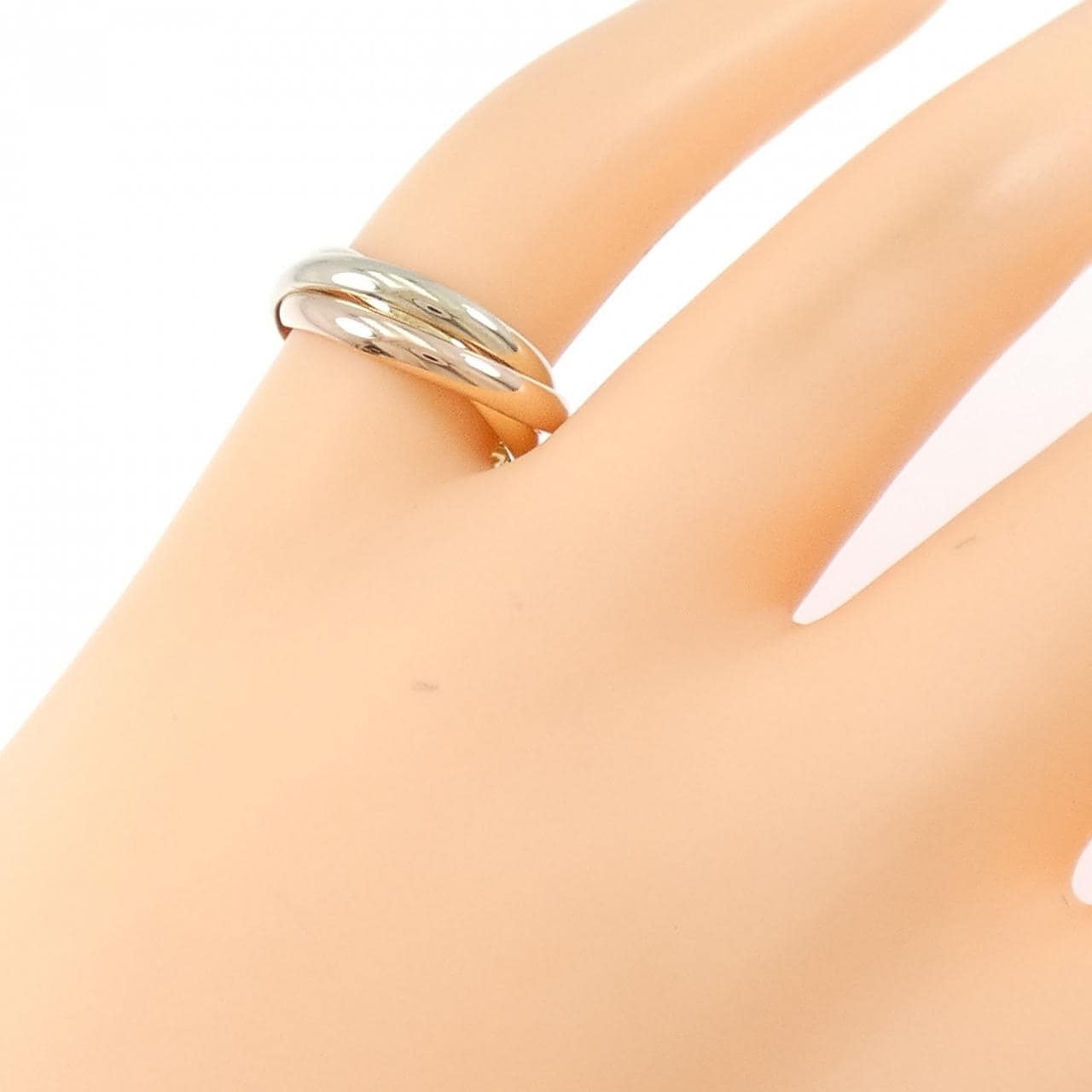 585スリーカラー ピンキーリング