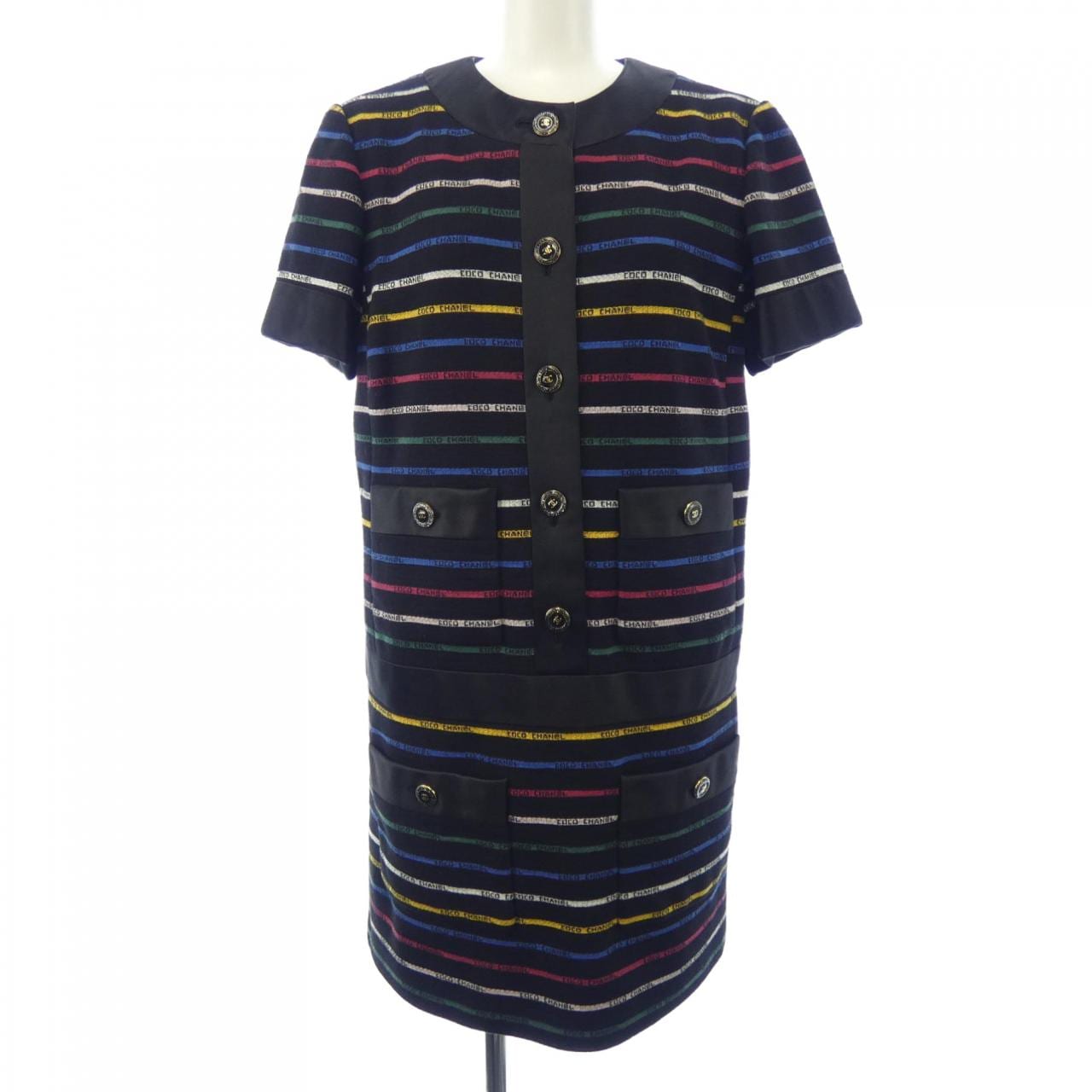 シャネル CHANEL P72541V63800 22S ワンピース