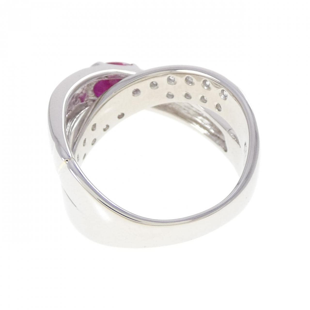 PT900 ルビー リング 1.09CT