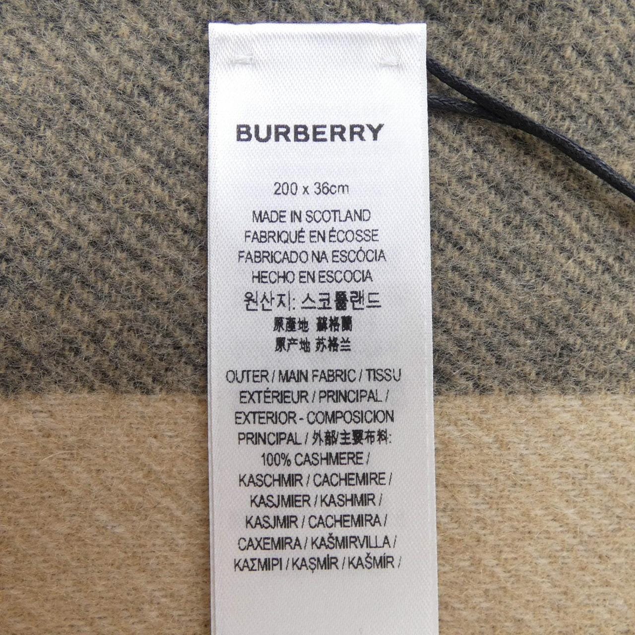 バーバリー BURBERRY 80437321 MUFFLER