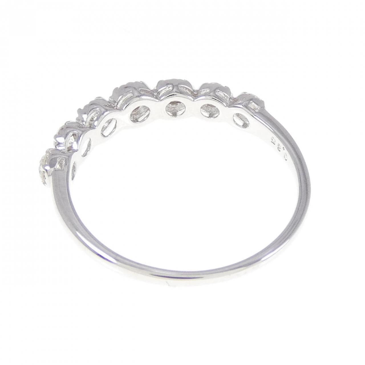 K18WG ダイヤモンド リング 0.35CT