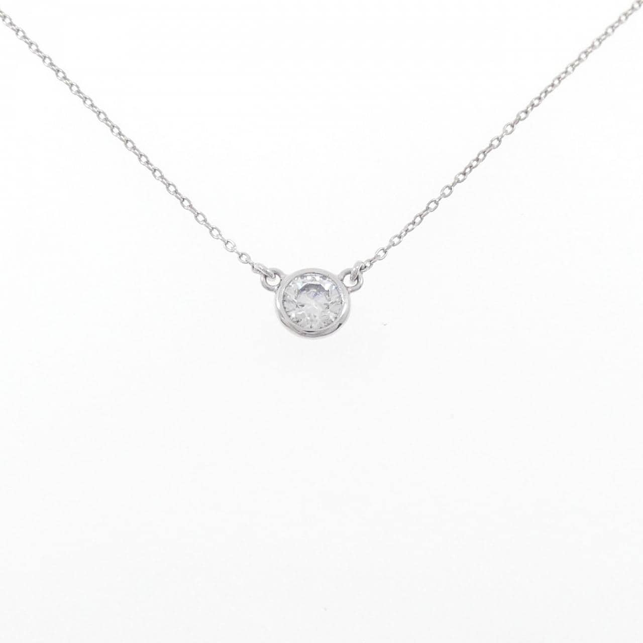 PT Solitaire Necklace 0.408CT