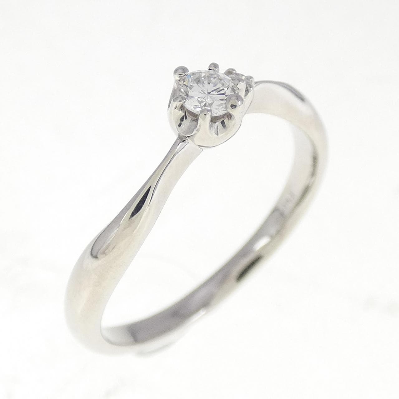 PT ダイヤモンド リング 0.11CT
