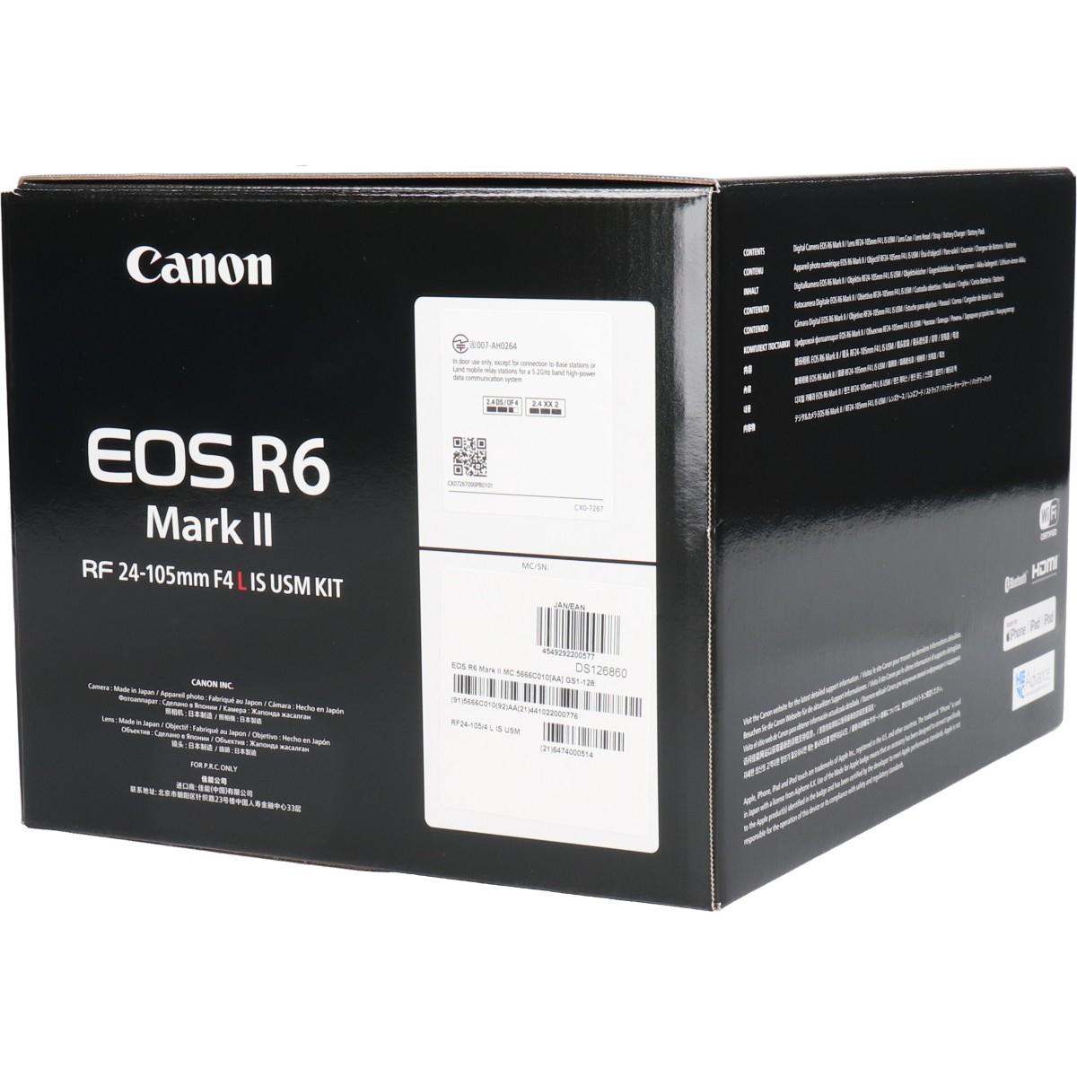 【未使用品】ＥＯＳＲ６ＭＡＲＫ　ＩＩ　２４－１０５ＩＳ　ＳＴＭ