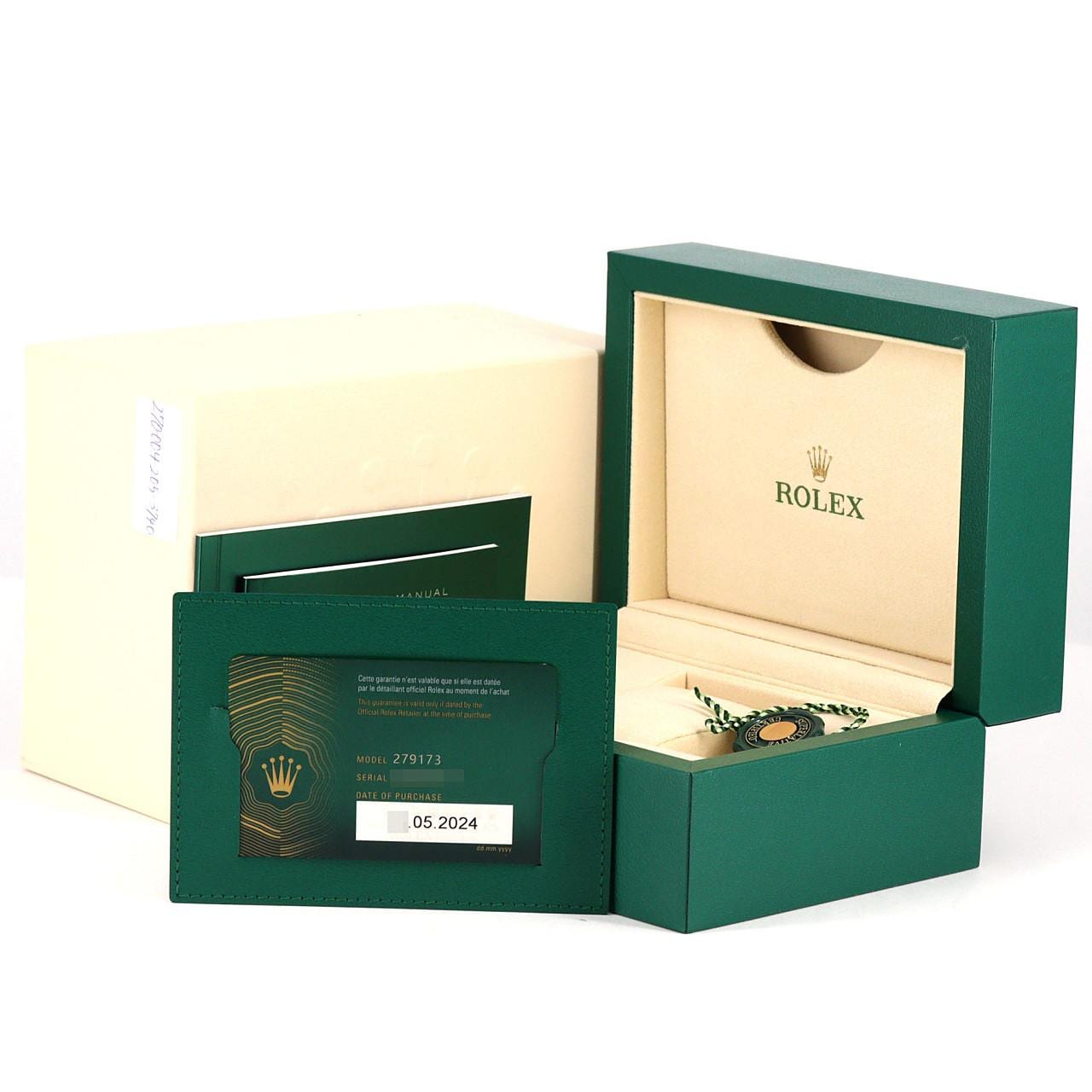 ロレックス デイトジャスト 279173G SSxYG 自動巻 ランダム番