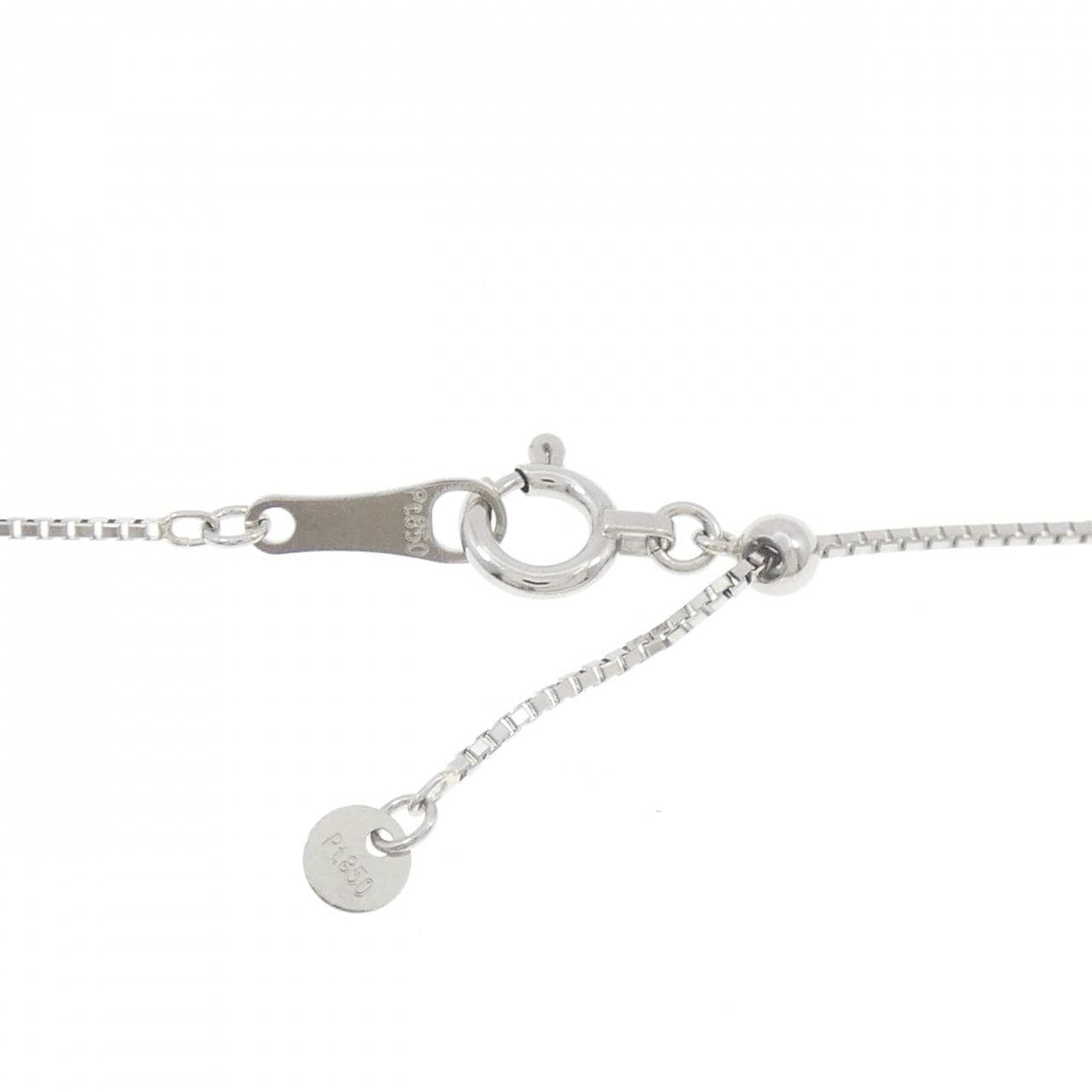 PT900/PT850 エメラルド ネックレス 2.180CT
