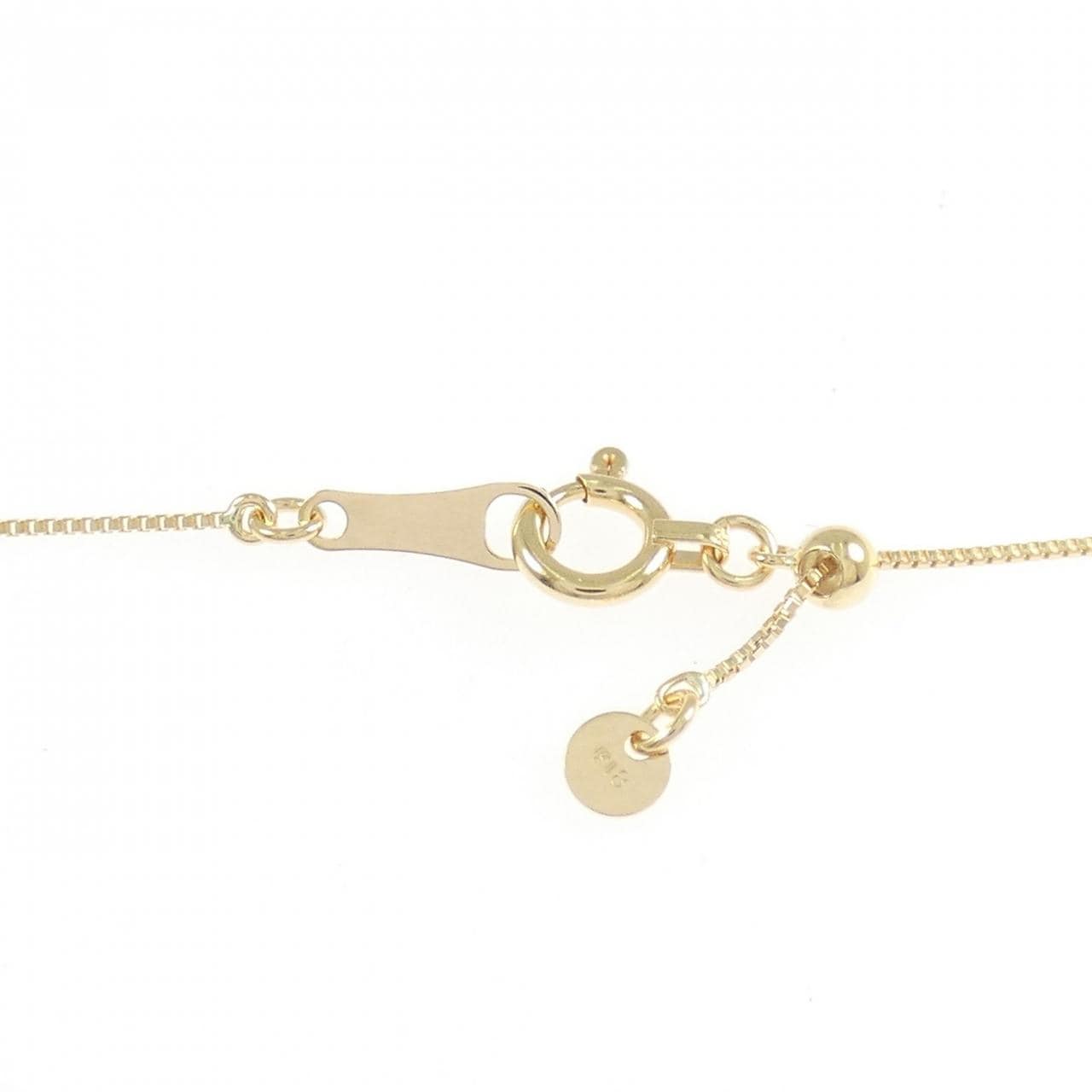 K18YG イニシャルA ダイヤモンド ネックレス 0.32CT