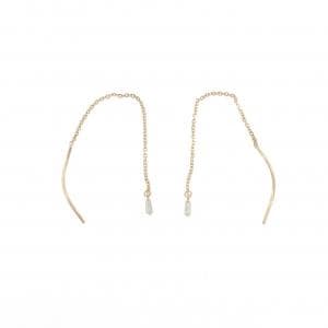 K18YG ダイヤモンド ピアス 0.04CT