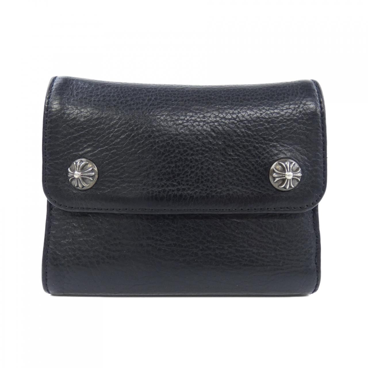 クロムハーツ CHROME HEARTS WAVE MINI CROSS CH SCROLL LABEL 302166386A06XXX280 WALLET