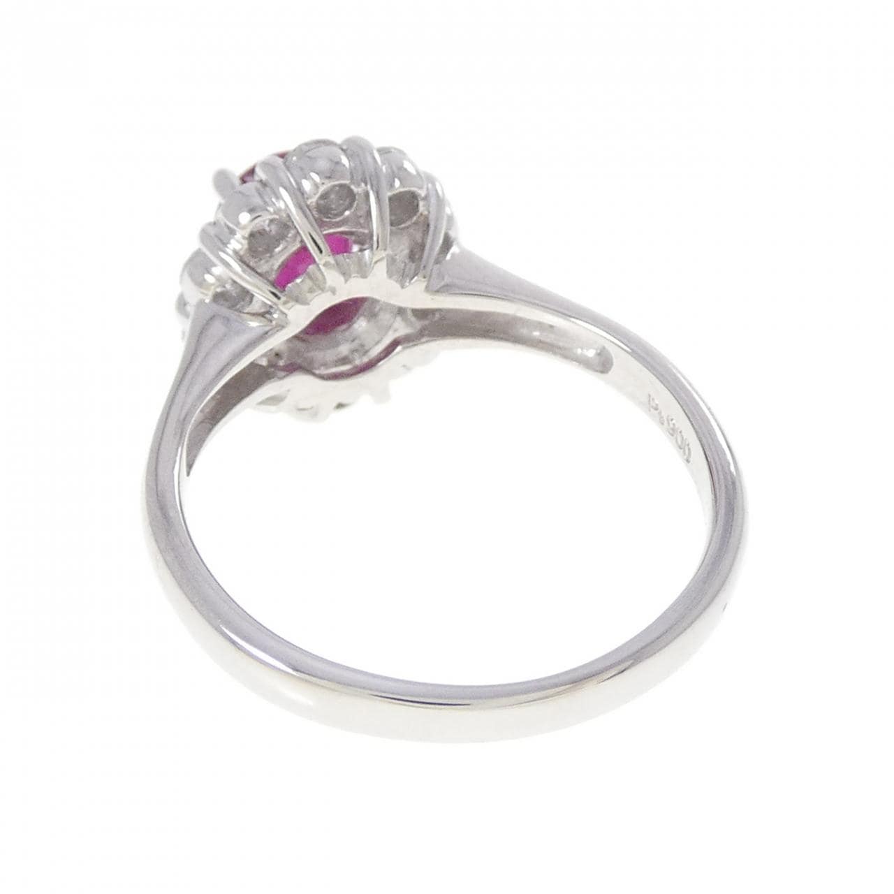 PT900 ルビー リング 1.22CT