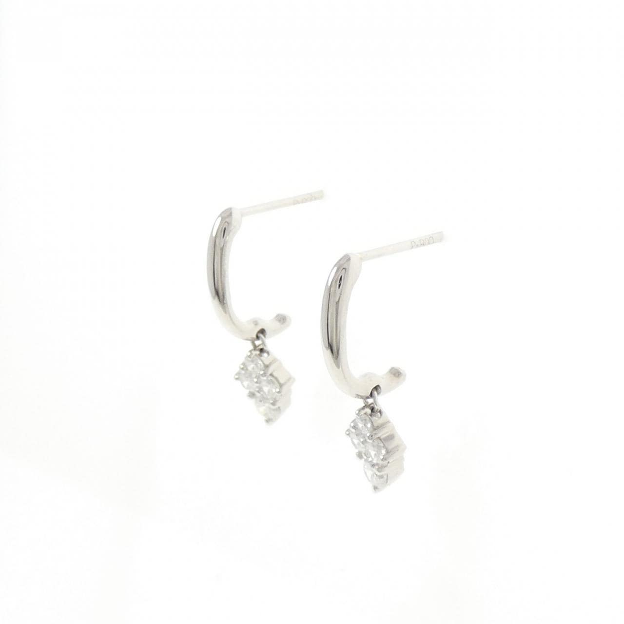モニッケンダム ダイヤモンド ピアス 0.51CT