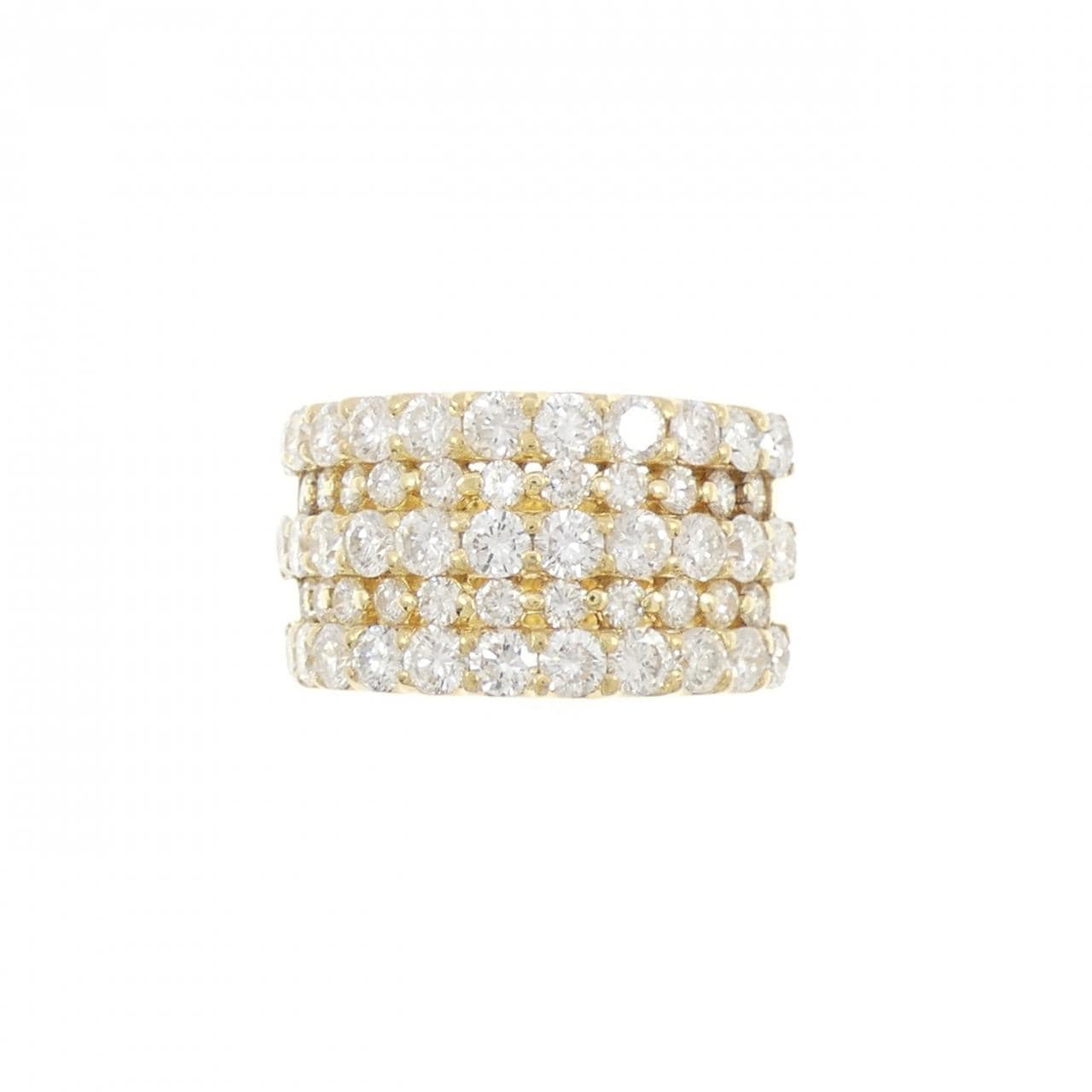 K18YG ダイヤモンド リング 3.00CT