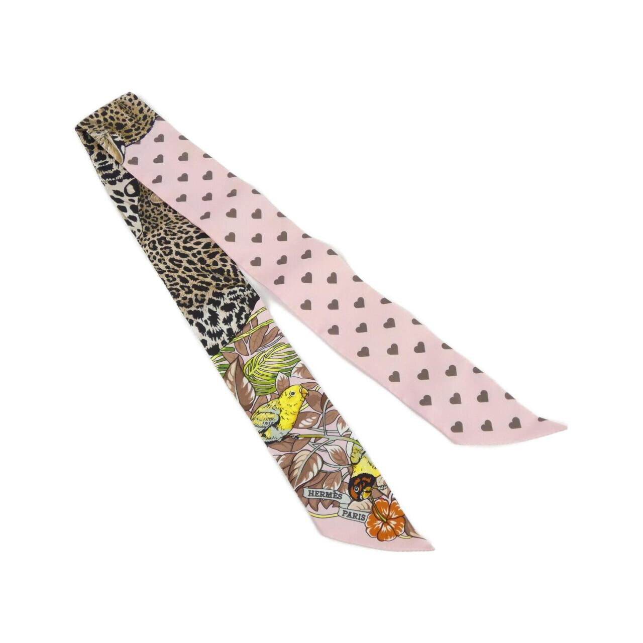 エルメス JUNGLE LOVE LOVE ツイリー 063513S スカーフ