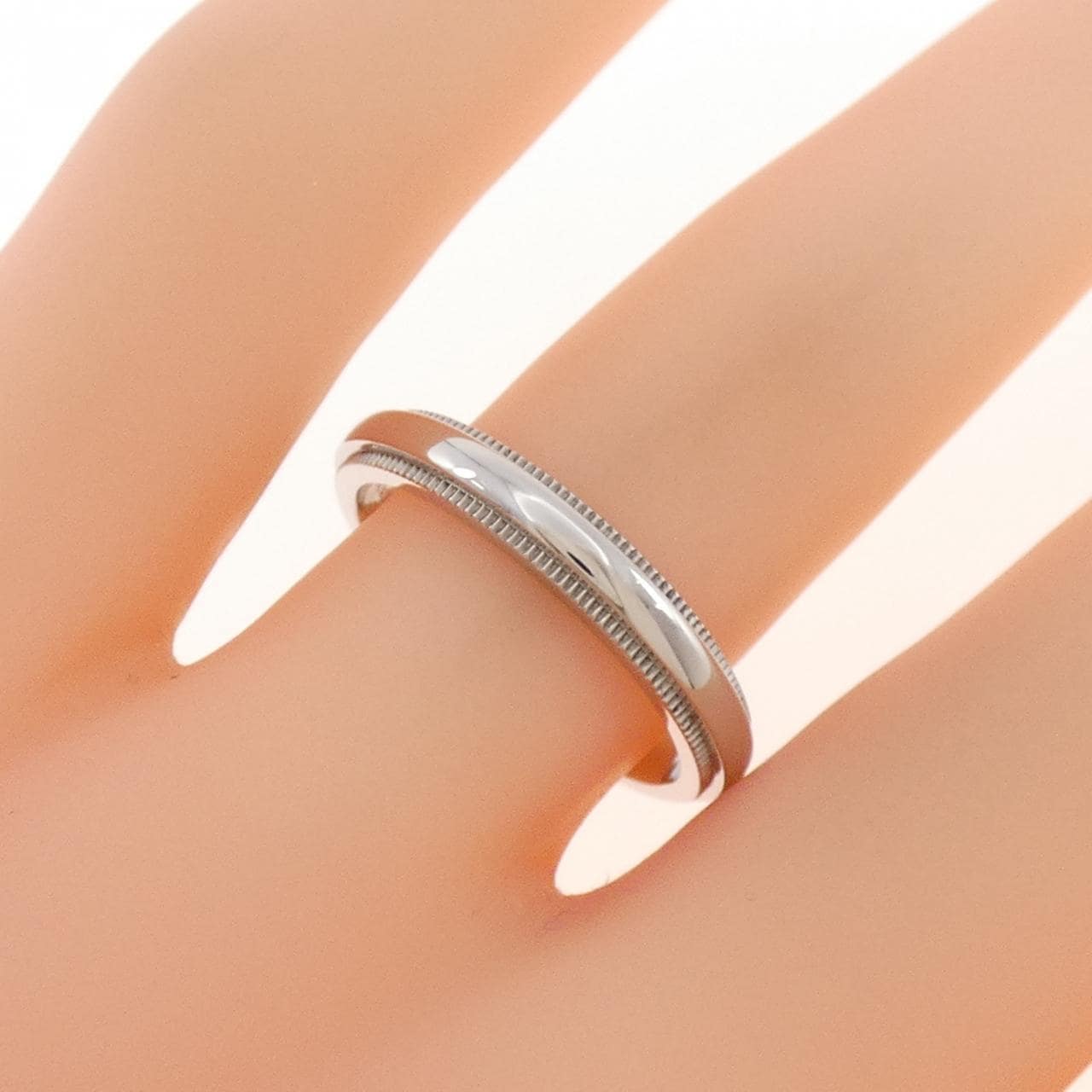 ティファニー ミルグレイン リング